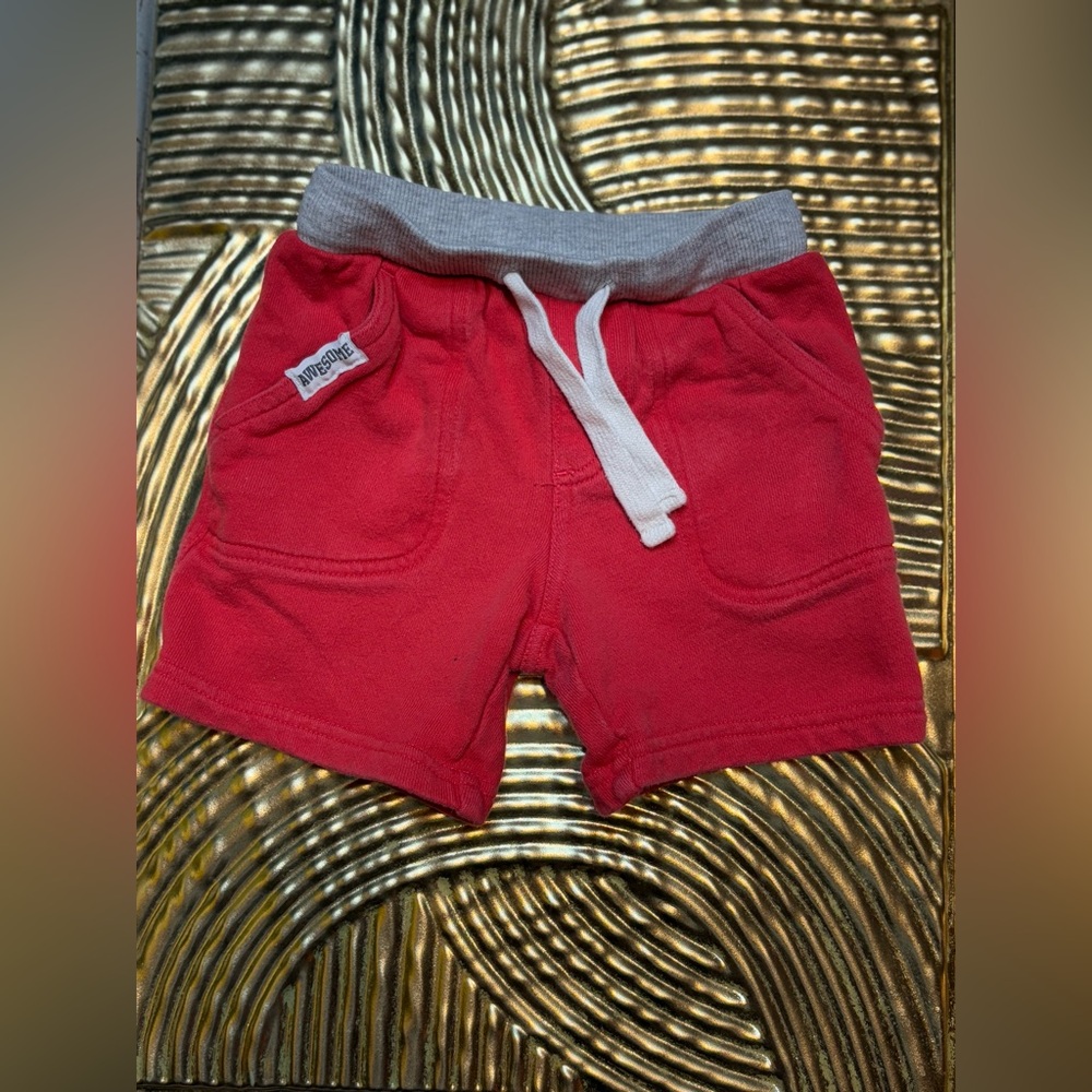 Carter's Red and Gray Kids Shorts